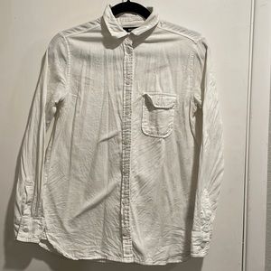 Men’s BDG white button down shirt